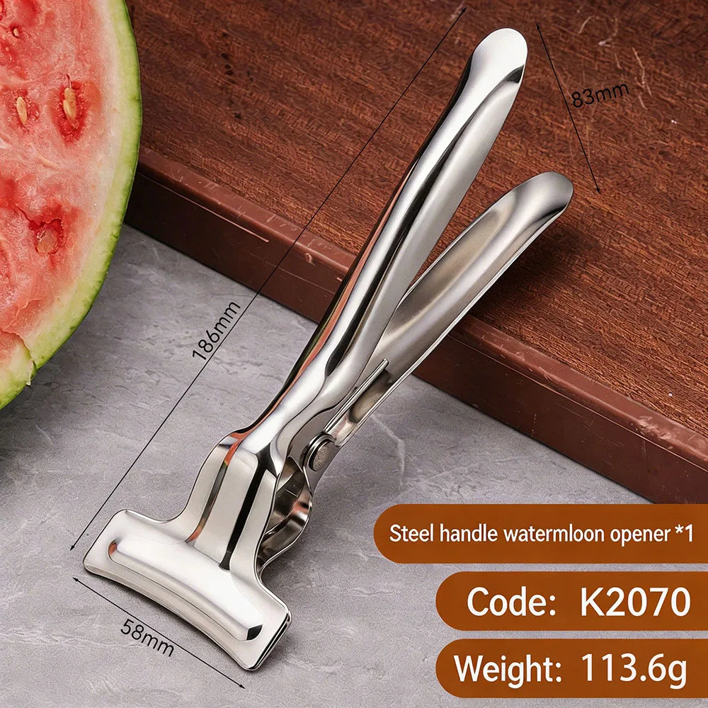 Stainless Steel Watermelon Open Double Head Fruit Splitter