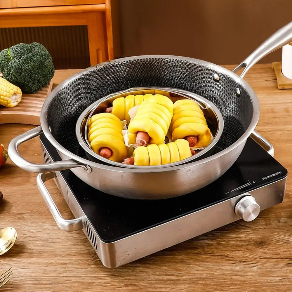 Stainless Steel Food Steamer Basket Pressure Cooker Steamer