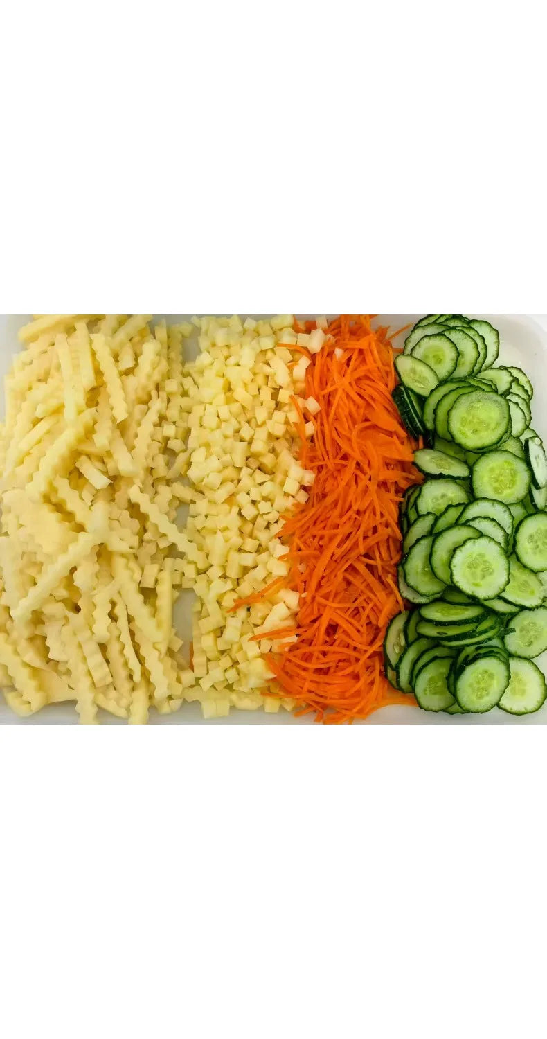 220v Vegetable Chopper Electric Cutting Machine Carrot Potato