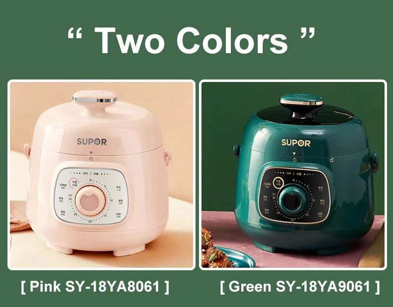 Supor Pressure Cooker 8l Electric Rice Cooker Automatic