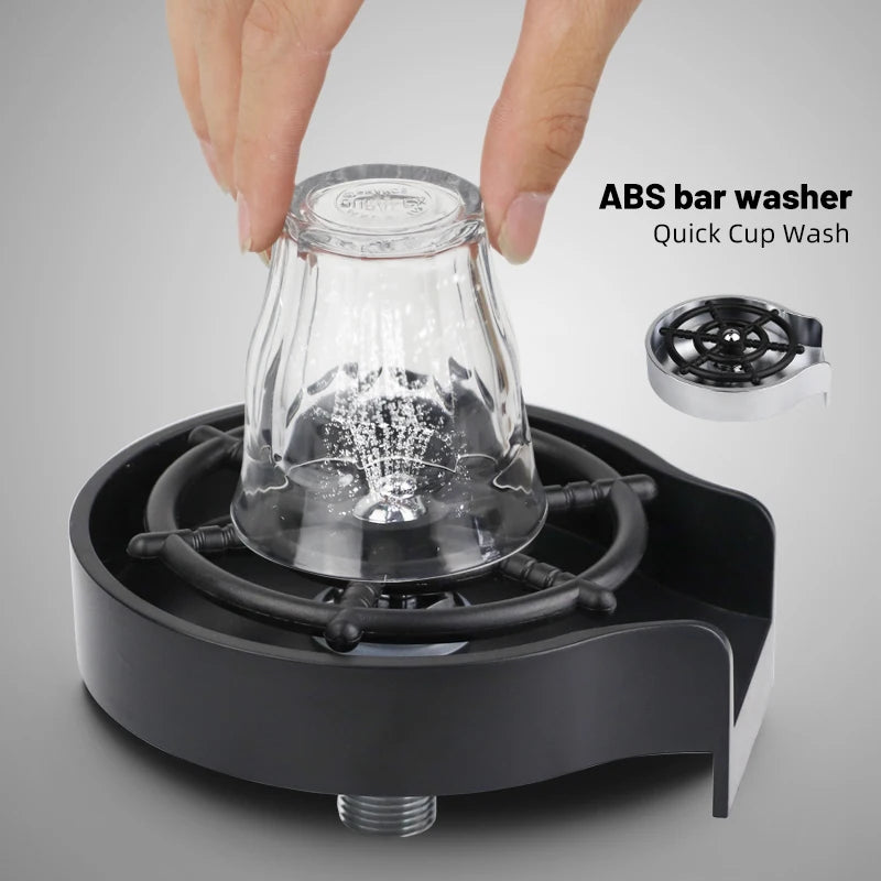 High Pressure Faucet Glass Rinser Automatic Glass Cup