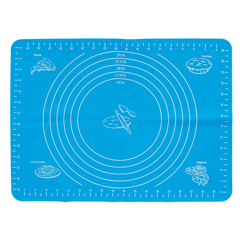 30x40cm Silicone Pastry Mat Non-Stick Thickening Mat Rolling