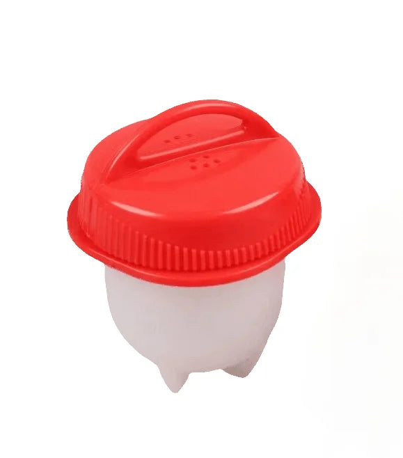 1/3/6pc Egg Poachers Cooker Silicone Non-Stick Egg Boiler