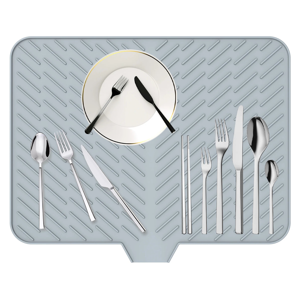 Dish Drying Mat Ultra Absorbent Silicone Drying Mats