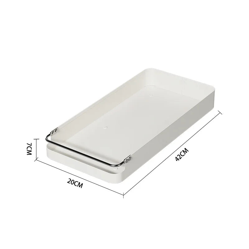 Pull Out Organizer Slide Rails Drawer Type Storage