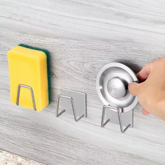 Sponge Holder Sink Sponge Rack Stainless Steel Sponges