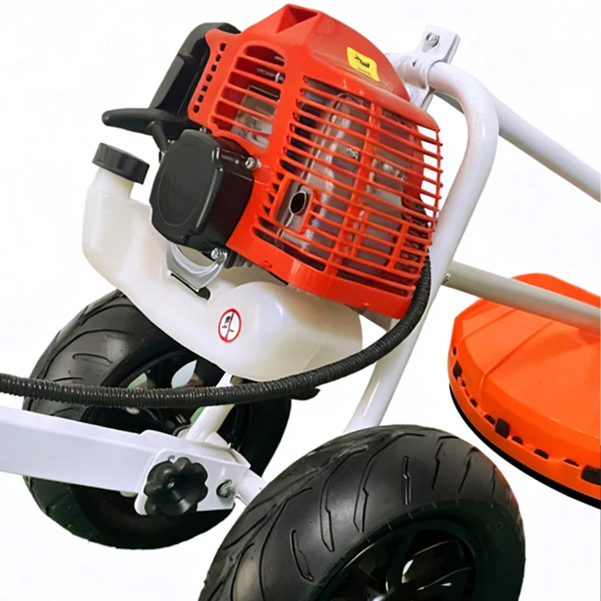 4/2 Stroke Push-Type Lawn Mower Use Weed Trimmer