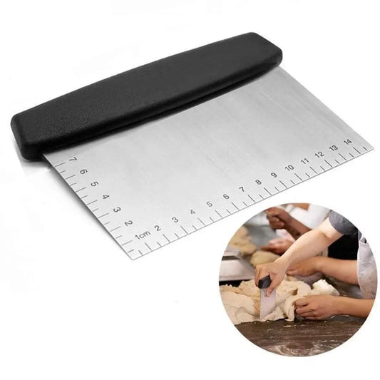 Stainless Steel Scraper & Chopper Pastry Metal Dough