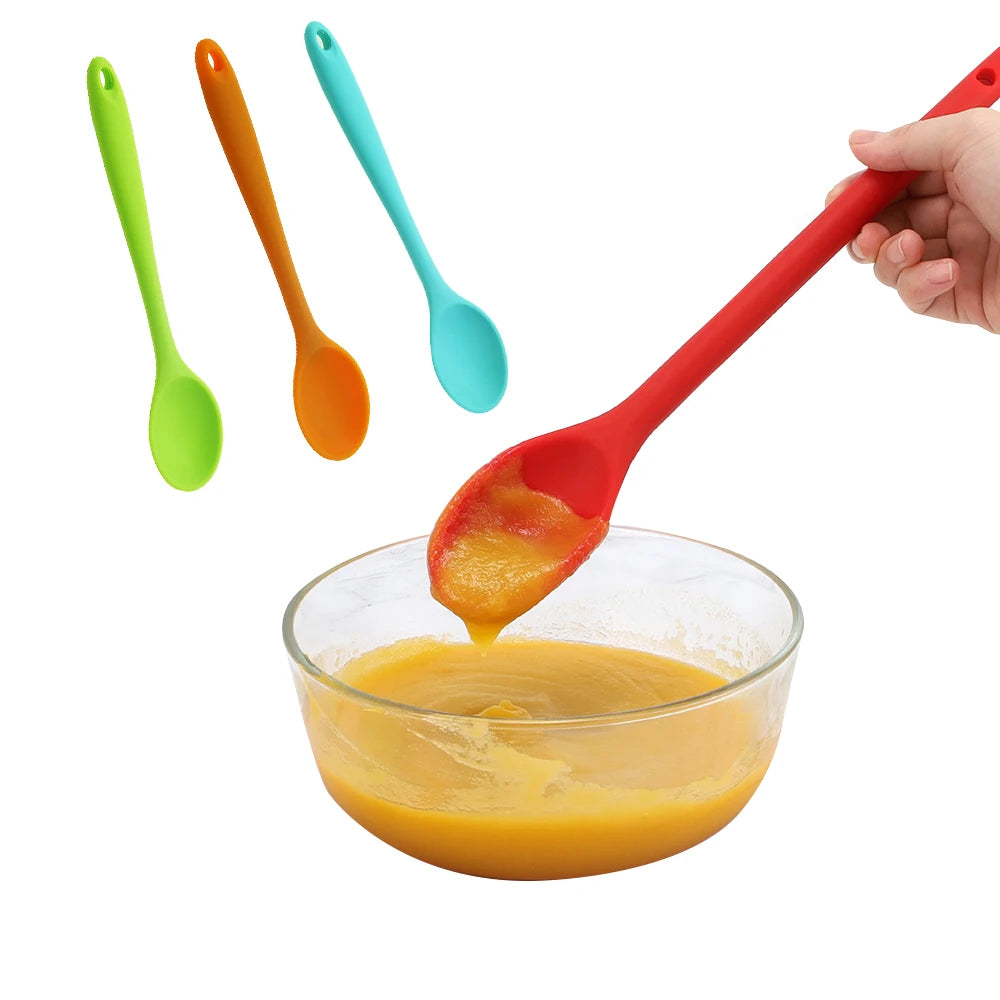 20 8cm Silica Gel Stirring Spoon Integrated Silica