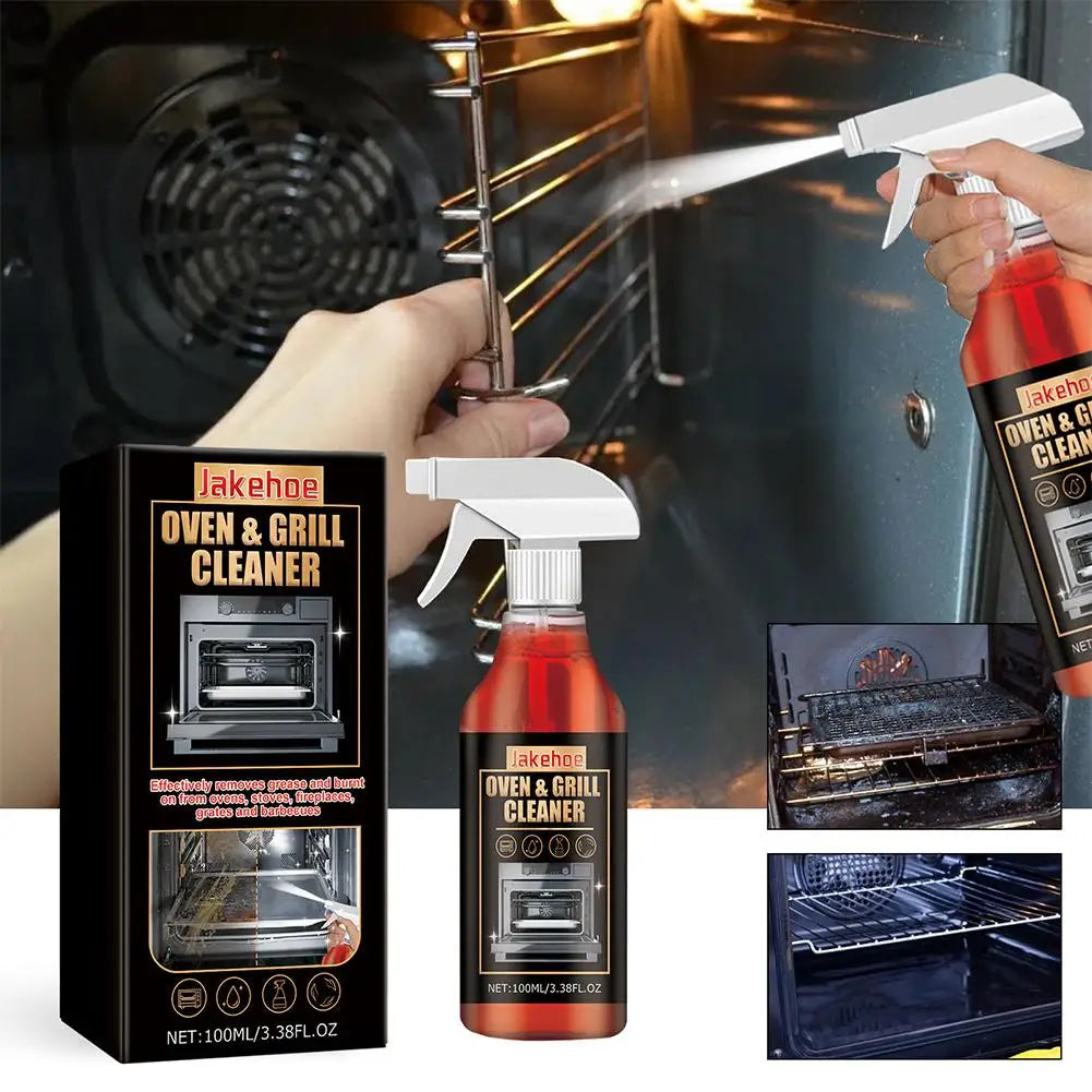 Stove Oven Foam Cleaner Quick Cleaning Inner Wall