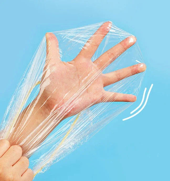 100pcs Disposable Food Cover Hats Fruit Cover Elastic