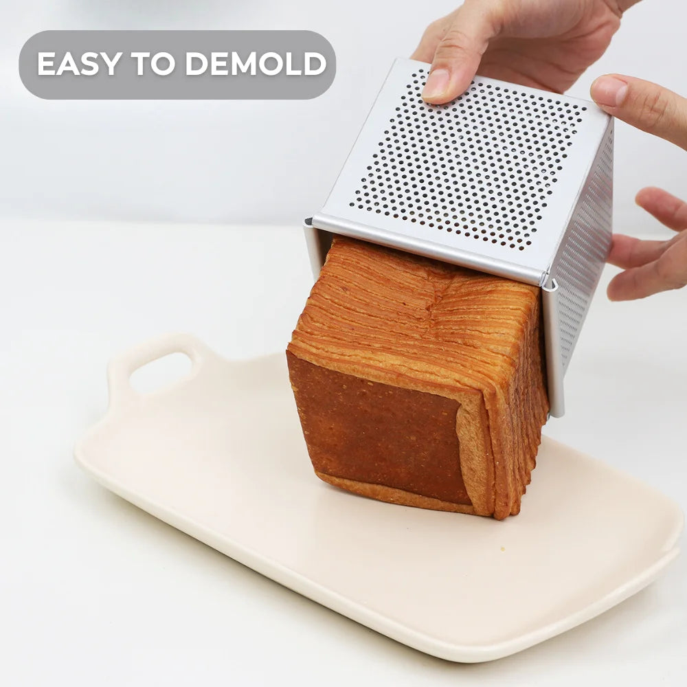 Mini Toast Box Croissant Cube Mold Mini Pullman