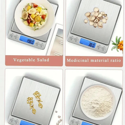 Digital Scale Stainless Steel Food Scale Lcd Display