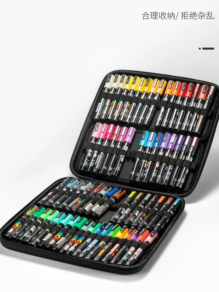 Uni Posca Full Marker Pen Storage Bag Pc-1m