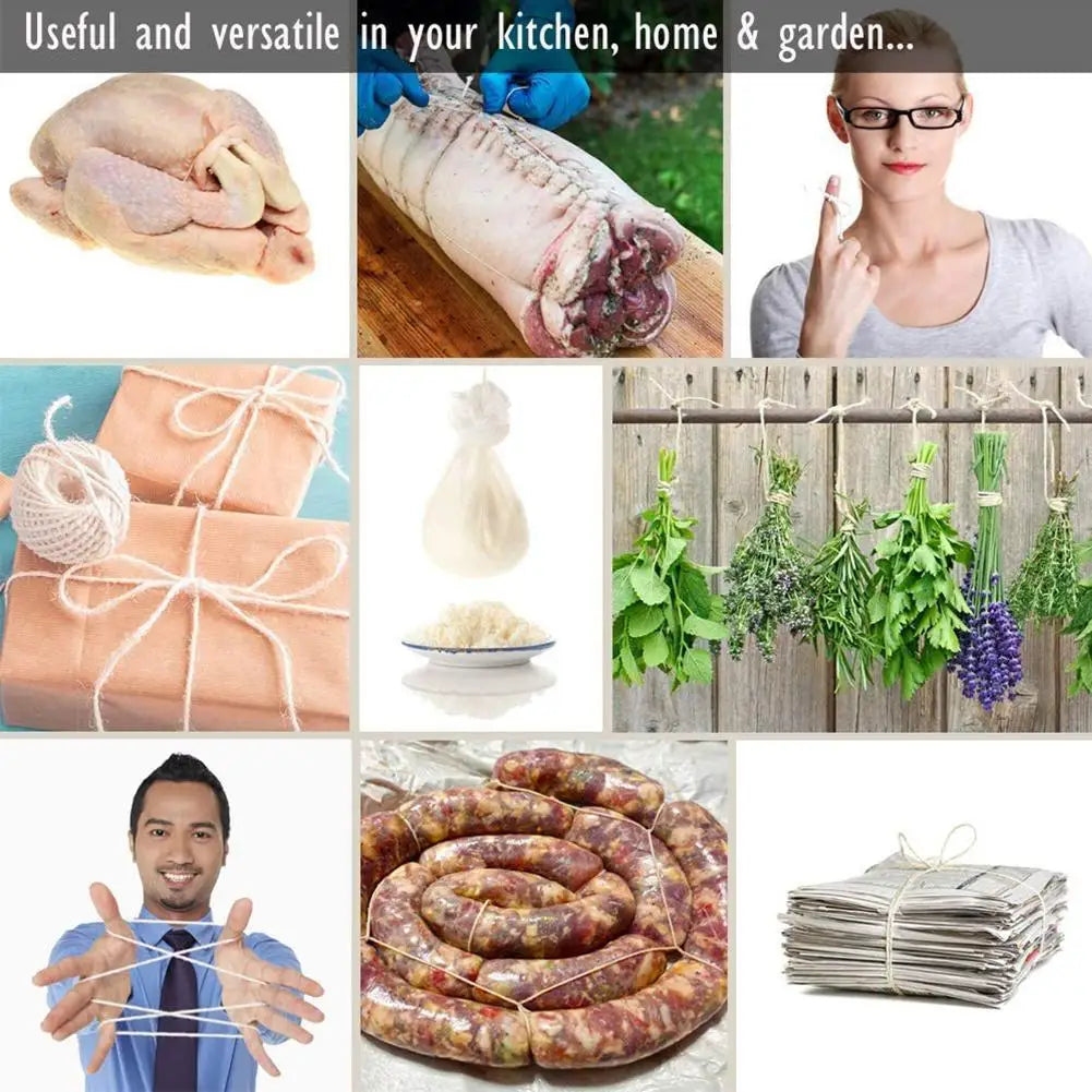 1/2/3/4/5/10/20pcs Cooking Butcher Cotton Twine Meat Prep