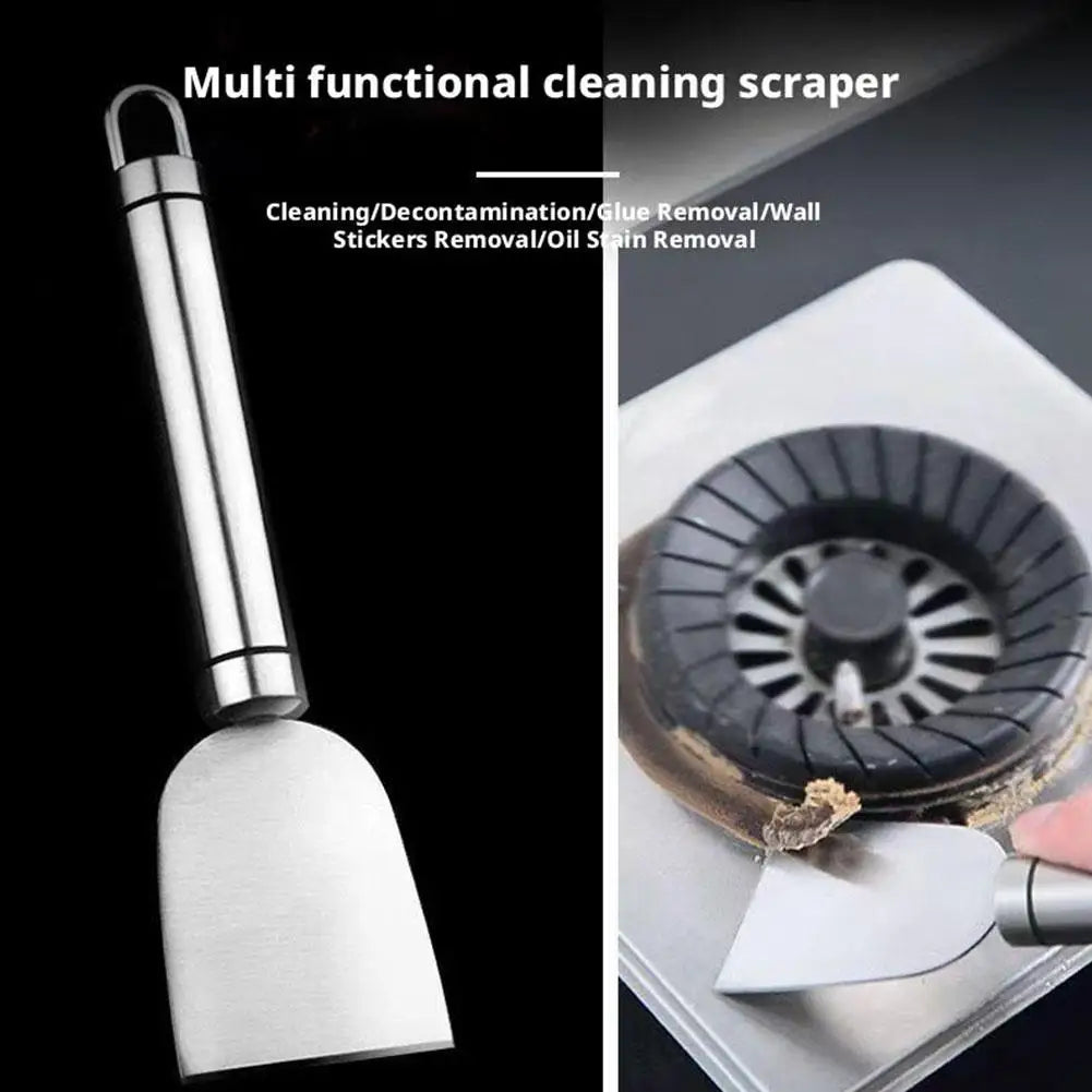 Versatile Cleaning Scraper Durable Metal Stainless Steel Glue