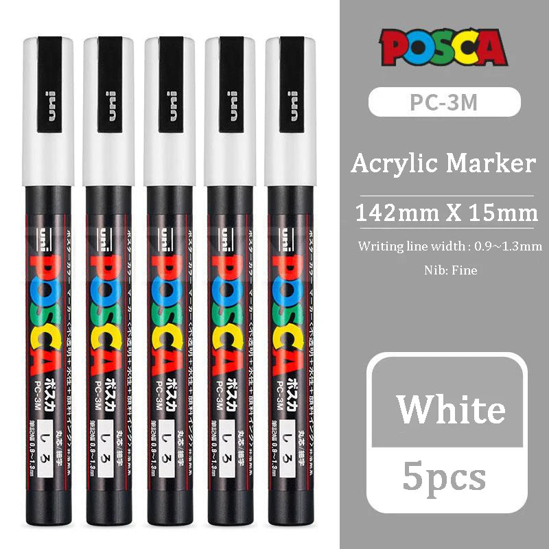 Uni Posca Full Marker Pen Storage Bag Pc-1m
