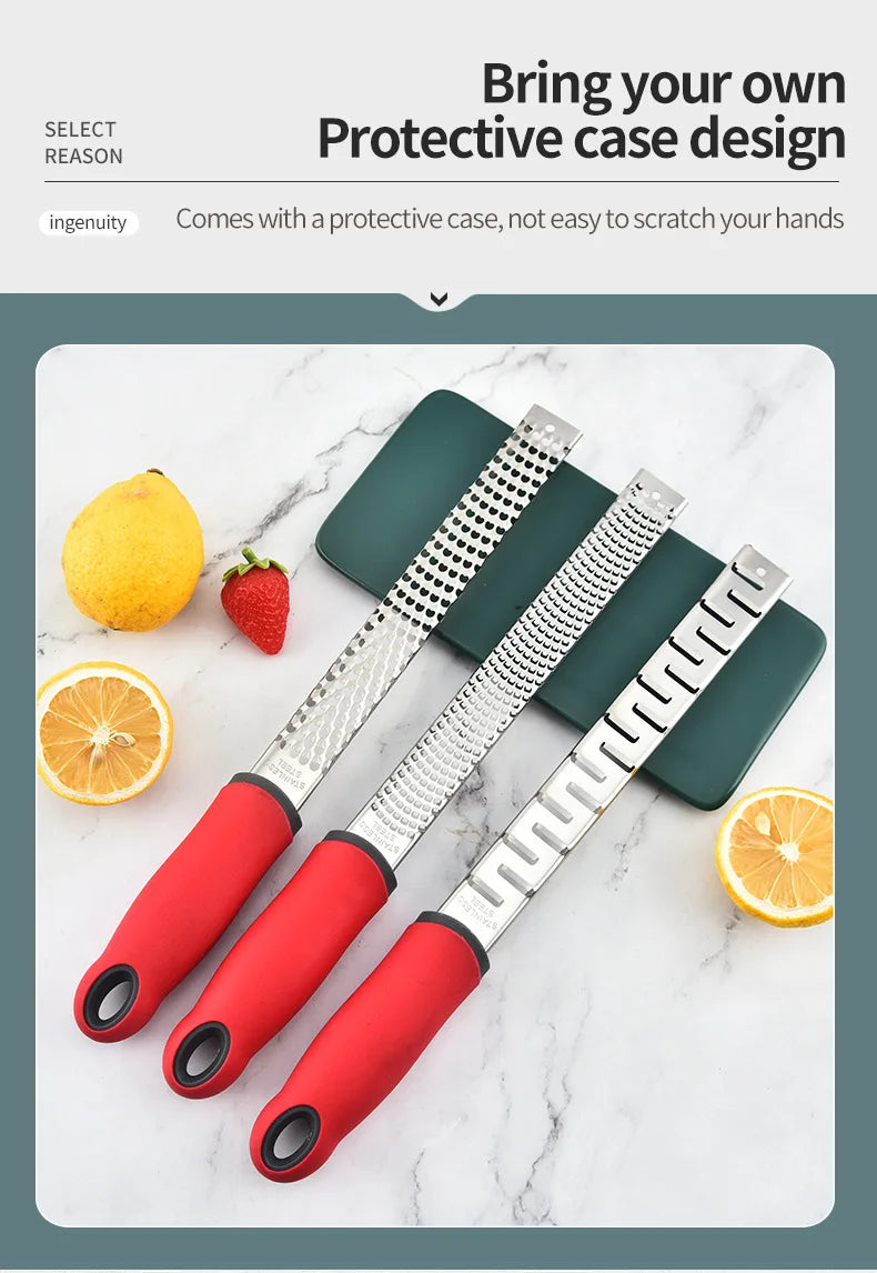 304 Stainless Steel Cheese Knife Cheese Grater Lemon