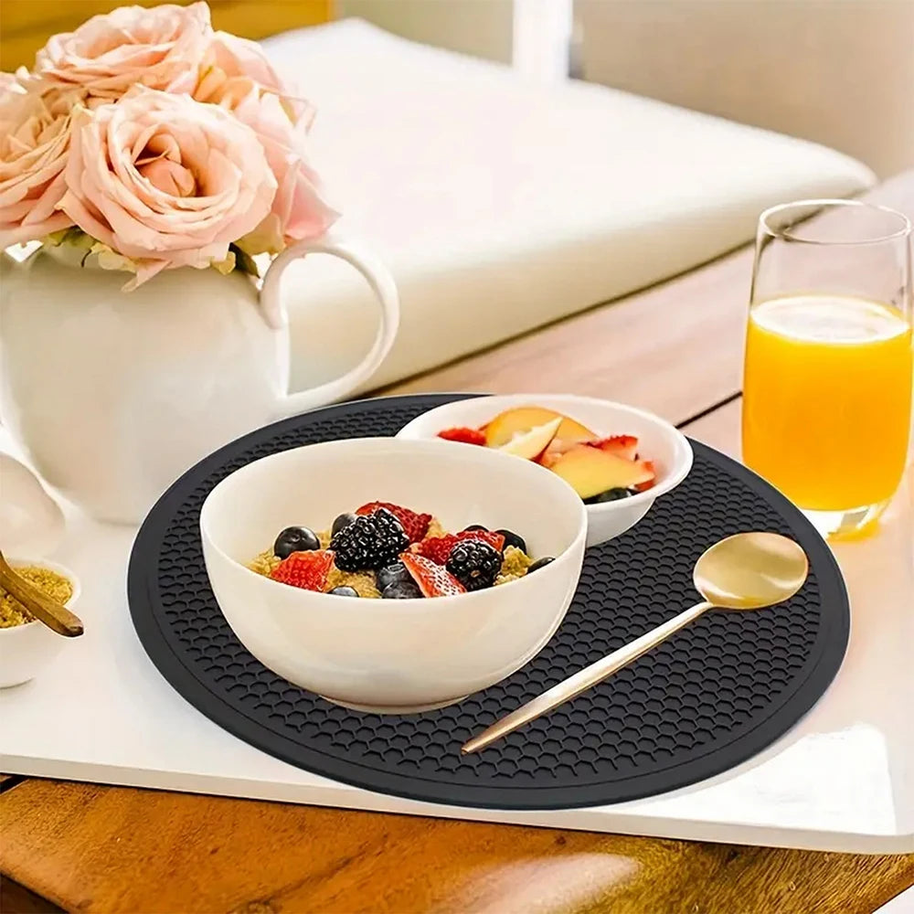 25cm Large Silicone Mat Coaster Heat Resistant Placemat
