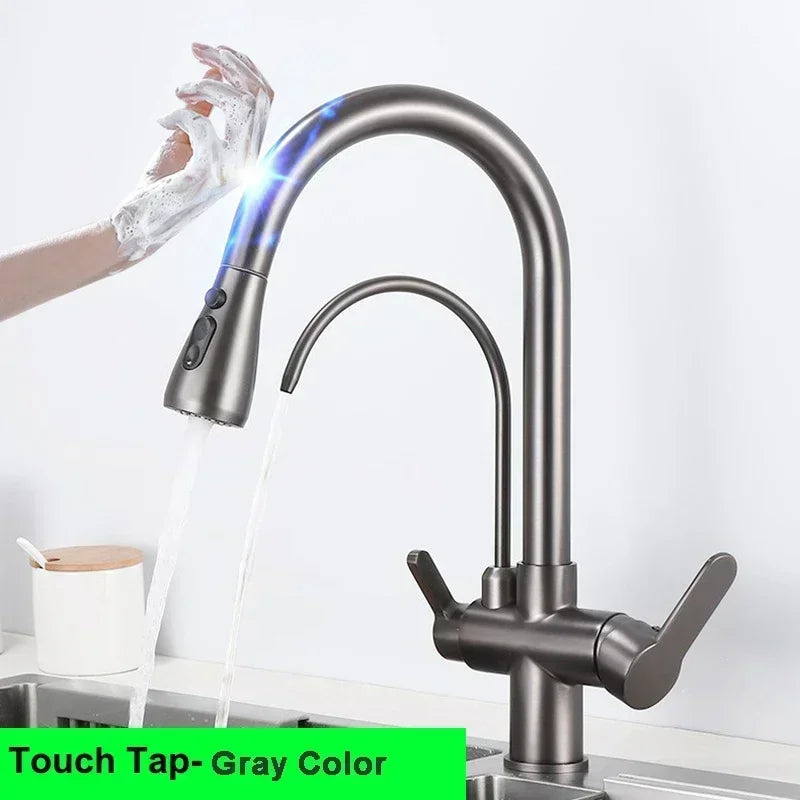 Ways Touch On Filter Faucets Of Pull Down