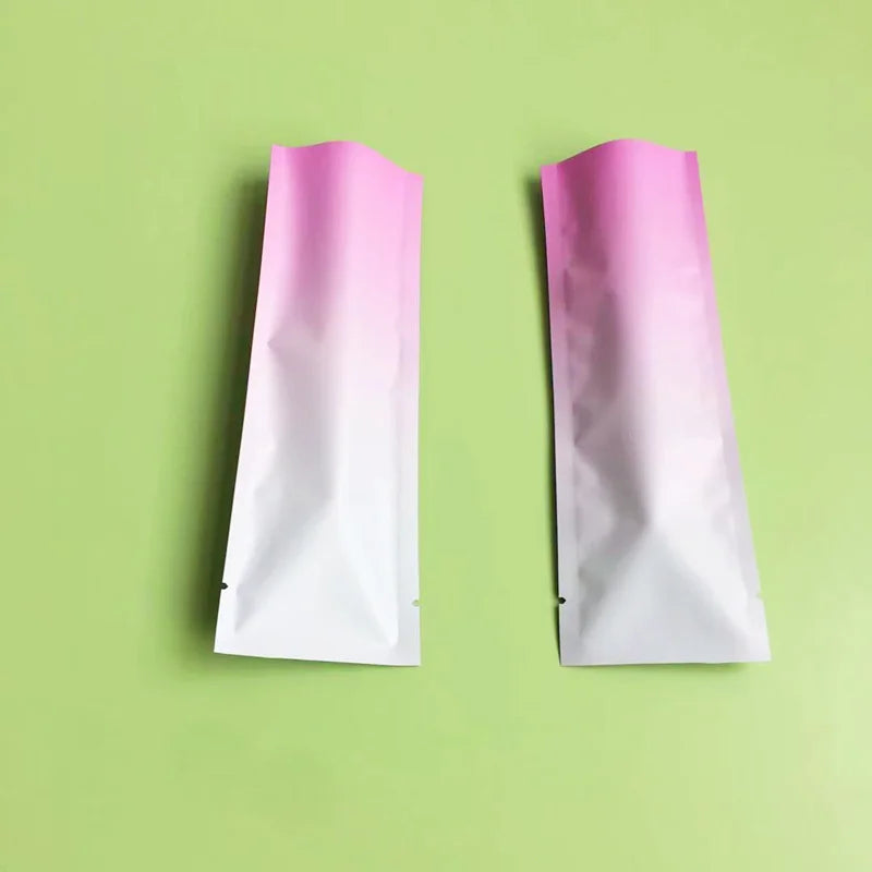 100pc Small Heat Sealable Foil Bags Colors Mylar