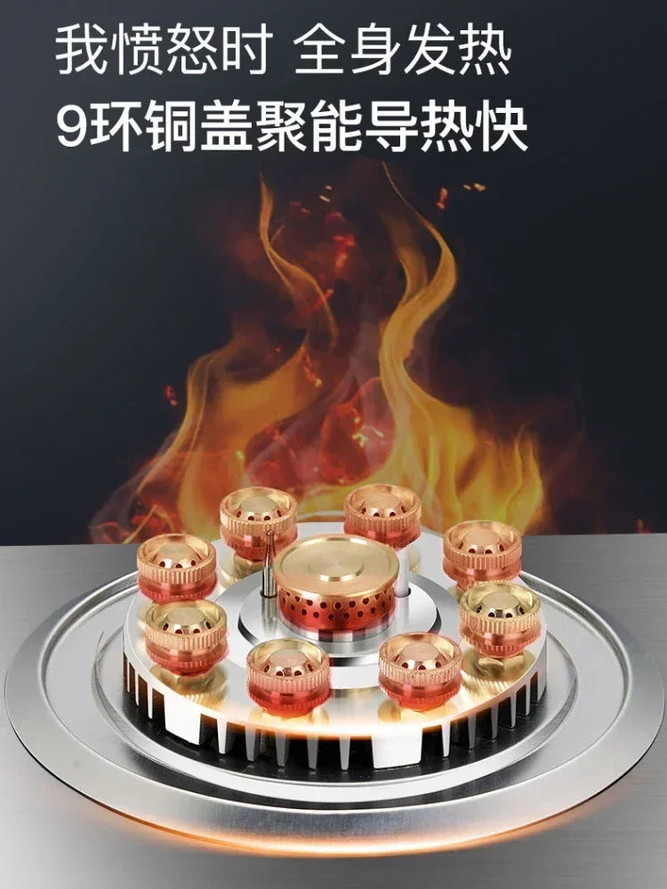 Built-In Kitchens Cookers Gas Stove Stove Stainless Steel