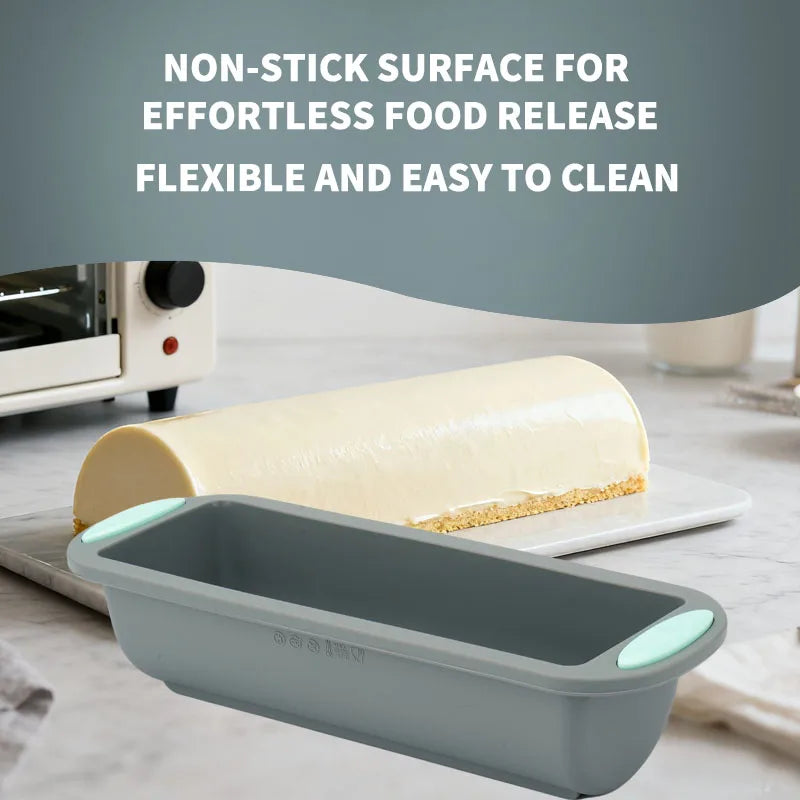 Silicone Loaf Pan Large Non-Stick Oven Dish Professional
