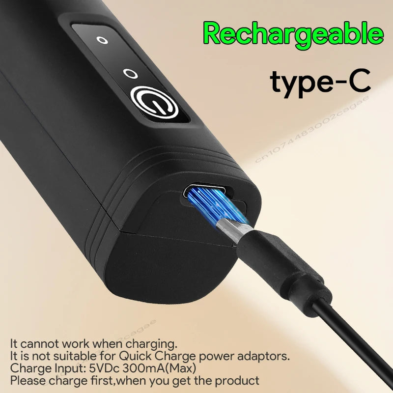 Electric Milk Frother Egg Beater Wireless Type-C Charging
