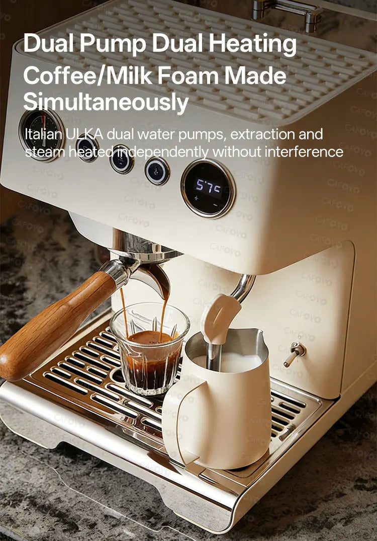 Cafovo Gemilai G3028a Semi-Automatic Espresso Machine Opv