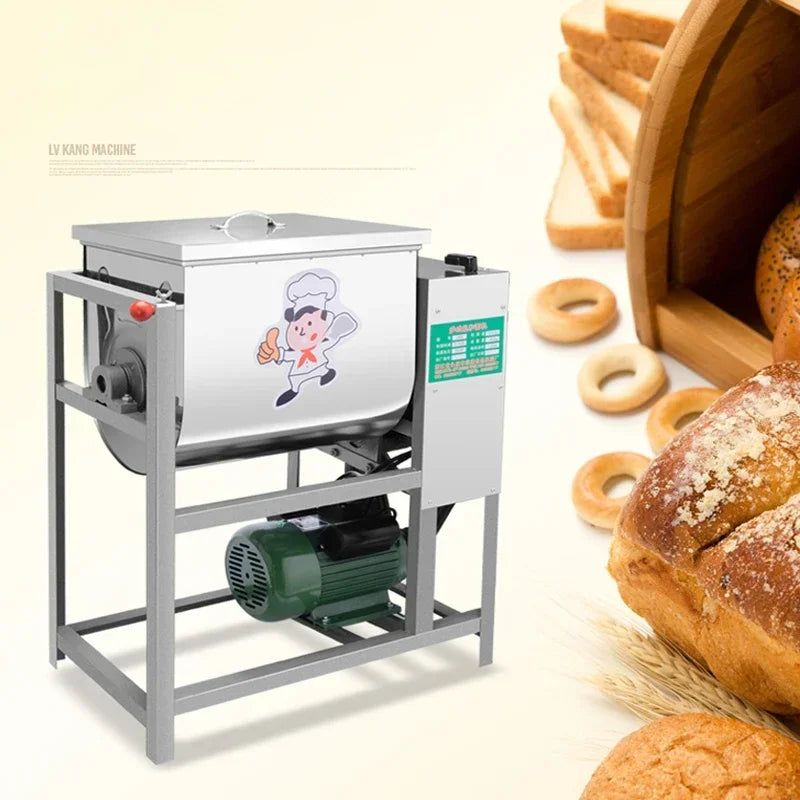 15kg Commercial Dough Mixer Electric Flour Mixer Stirring