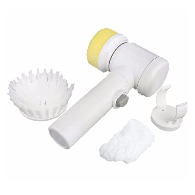 Multi-Purpose Bathroom Scrubber Handheld Electric Cleaning Brush