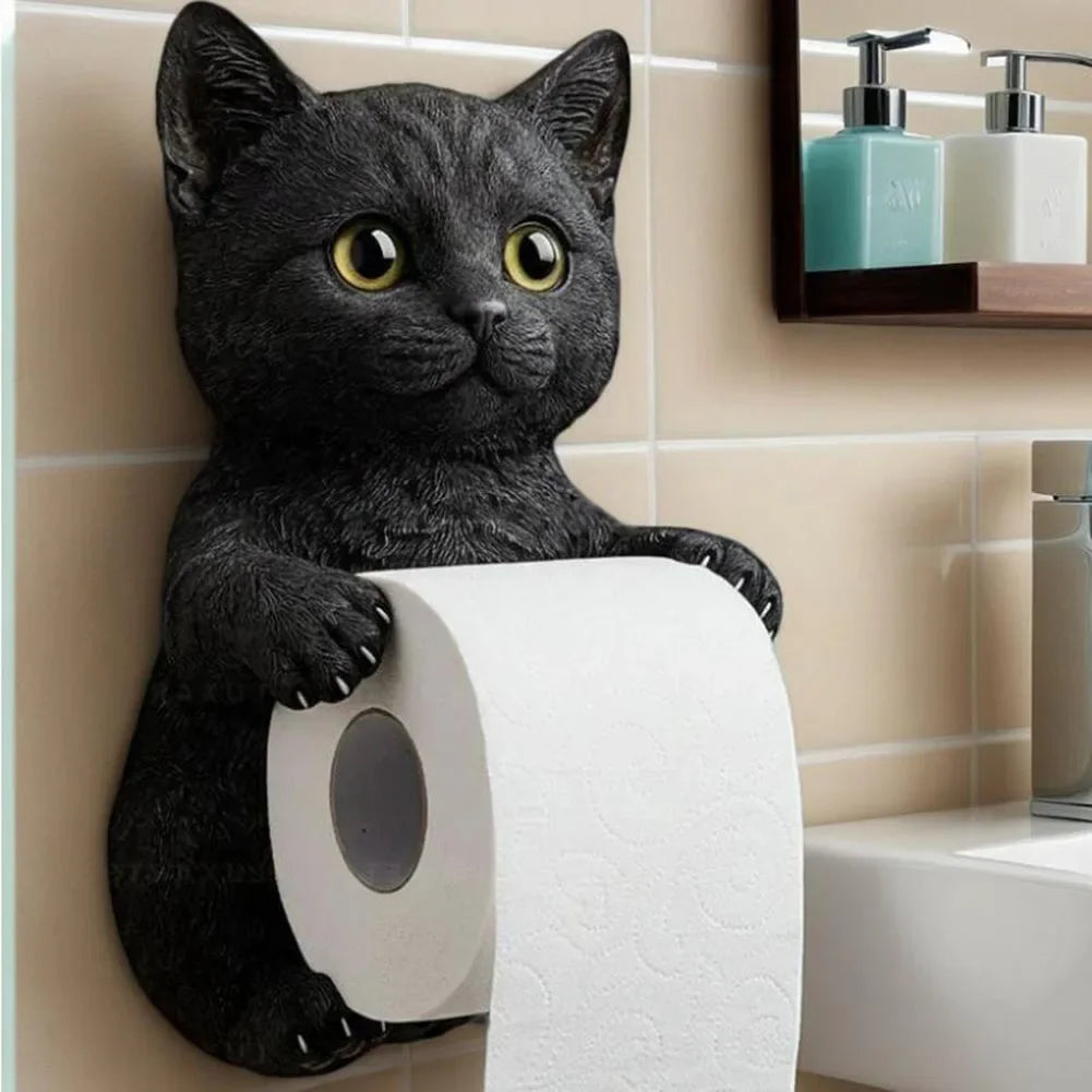 Cat Toilet Paper Holder Cat Toilet Roll Holder