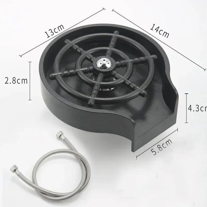 High Pressure Automatic Cup Washer Bar Beer Milk