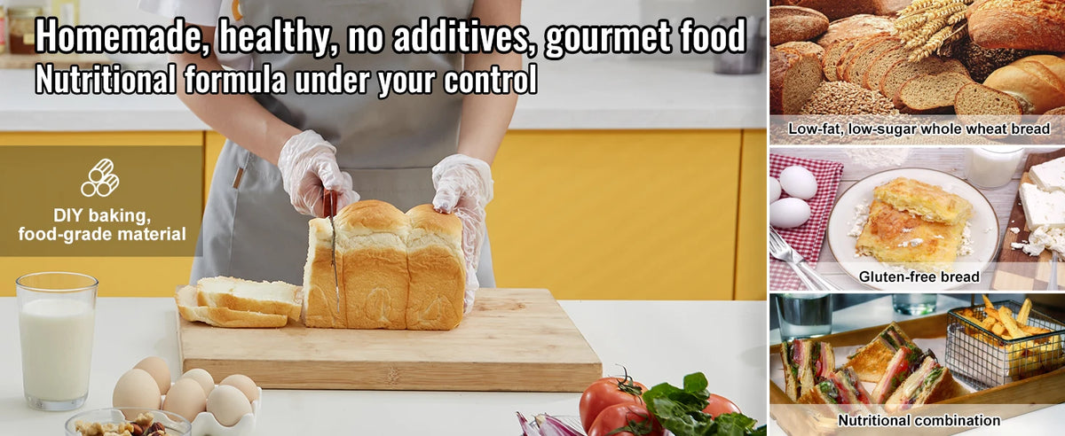Succebuy Lb Bread Maker 15-In-1 Dough Machine Nonstick