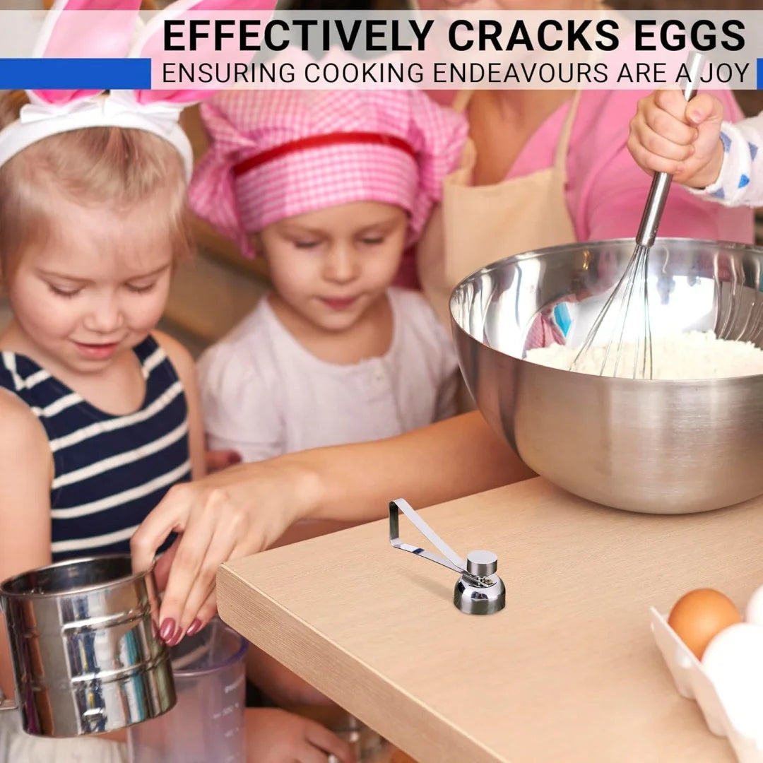 Stainless Steel Egg Topper Opener Cracker Removal Creative