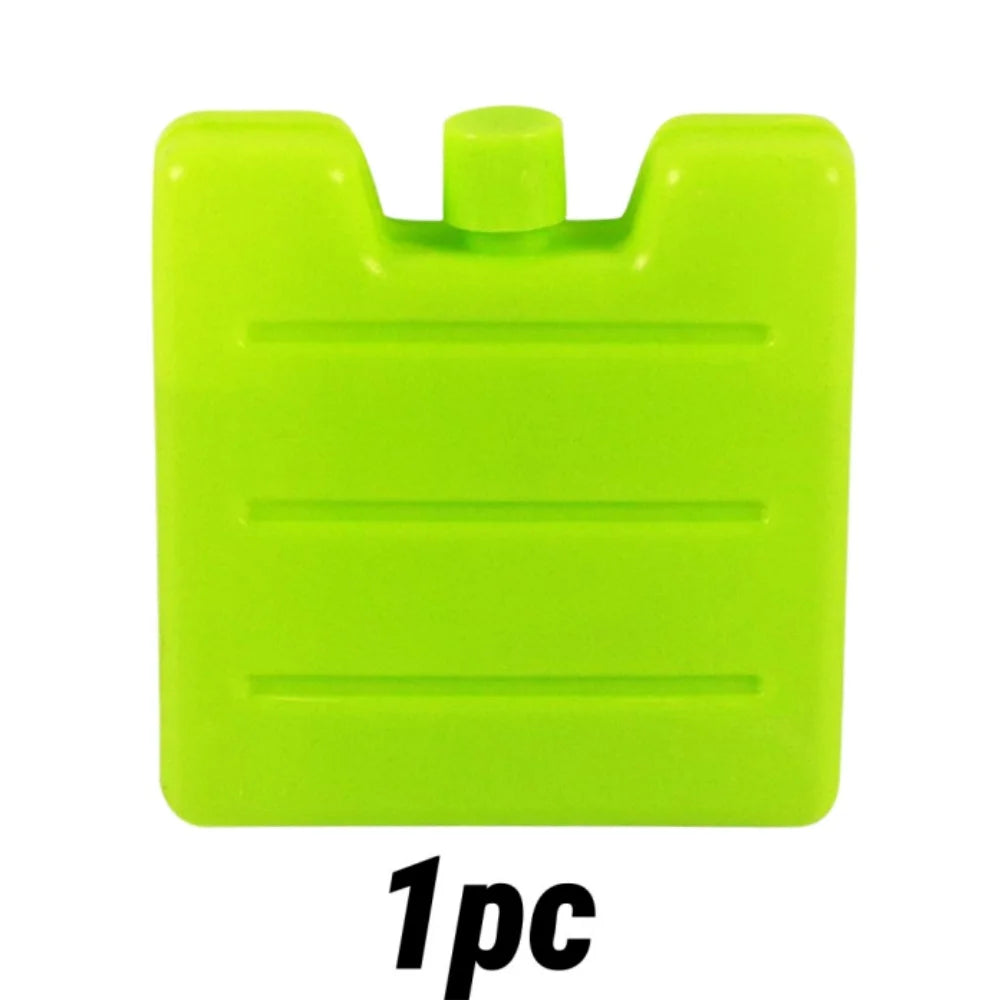 1/8pc Reusable Gel Ice Blocks Cooler Bag Stackable