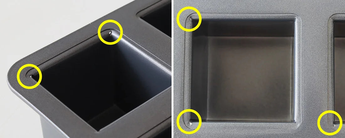 Cavity Mini Square Toast Bread Baking Pan Loaf