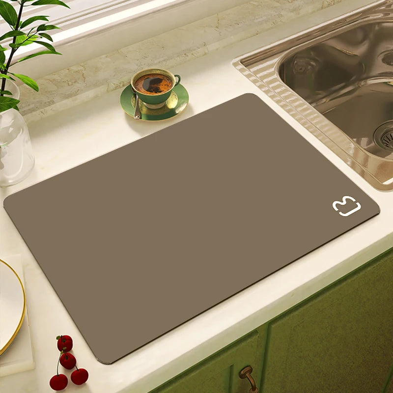 Solid Color Printing Super Absorbent Large Absorbent Mat