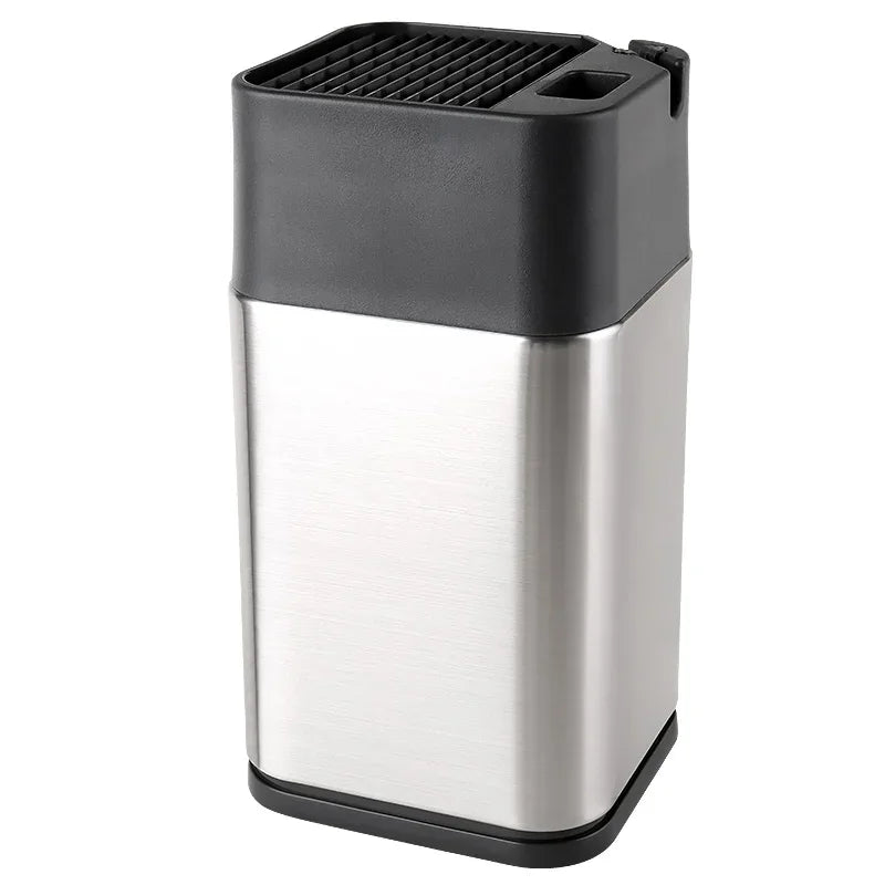 Xituo Stainless Steel Knife Holder Countertop Rack Built-In