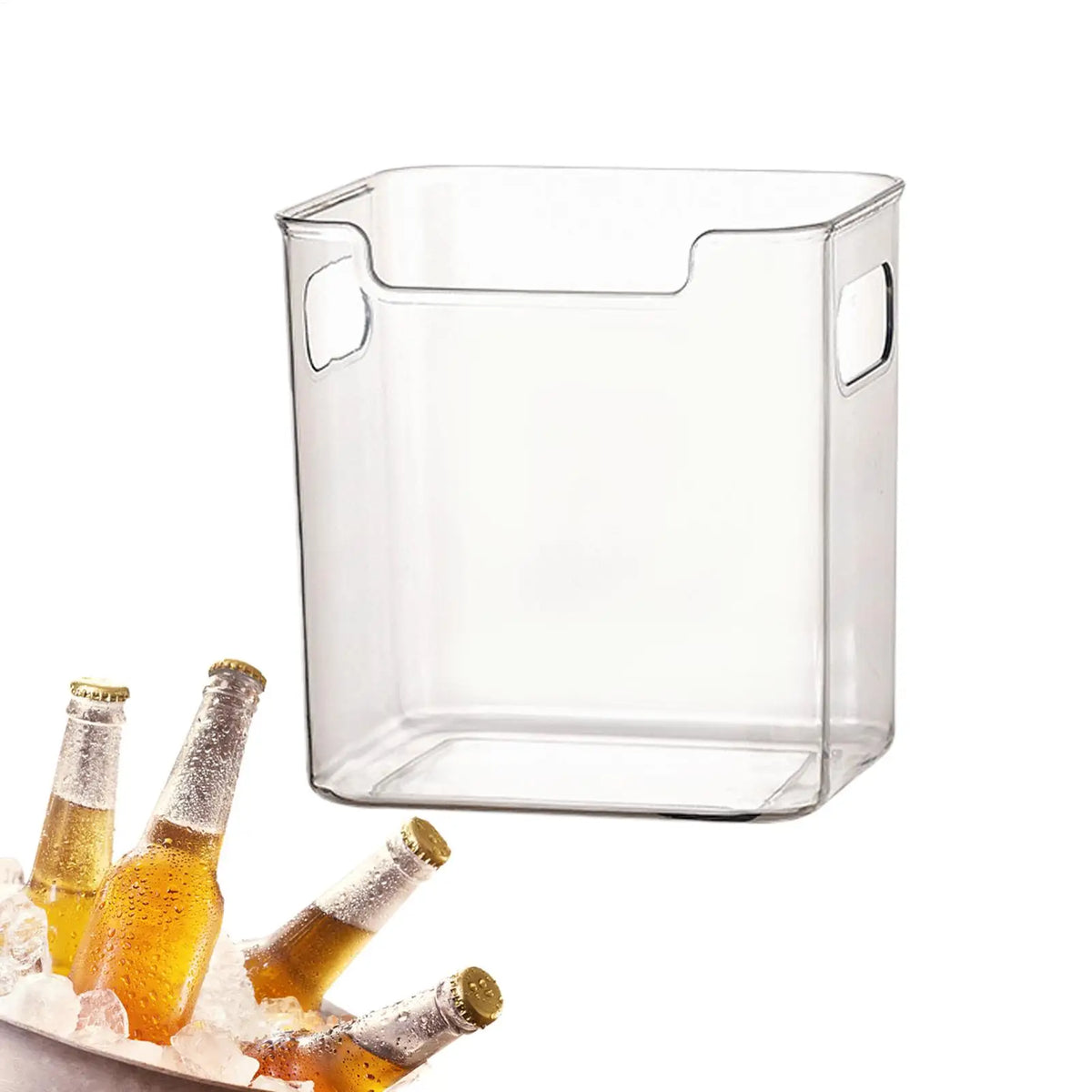 Stackable Clear Refrigerator Organizer Bins Freezer Pantry Food
