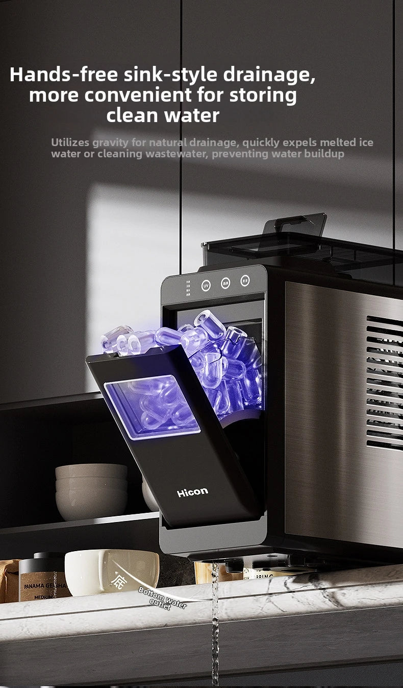 15kg Automatic Ice Maker Machine Compact Mini Dorm/Office/Home