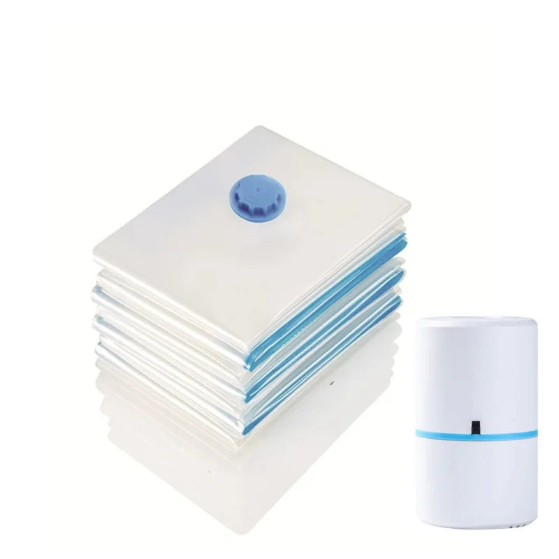 Mini Electric Vacuum Sealer Machine Compressed Bag Travel
