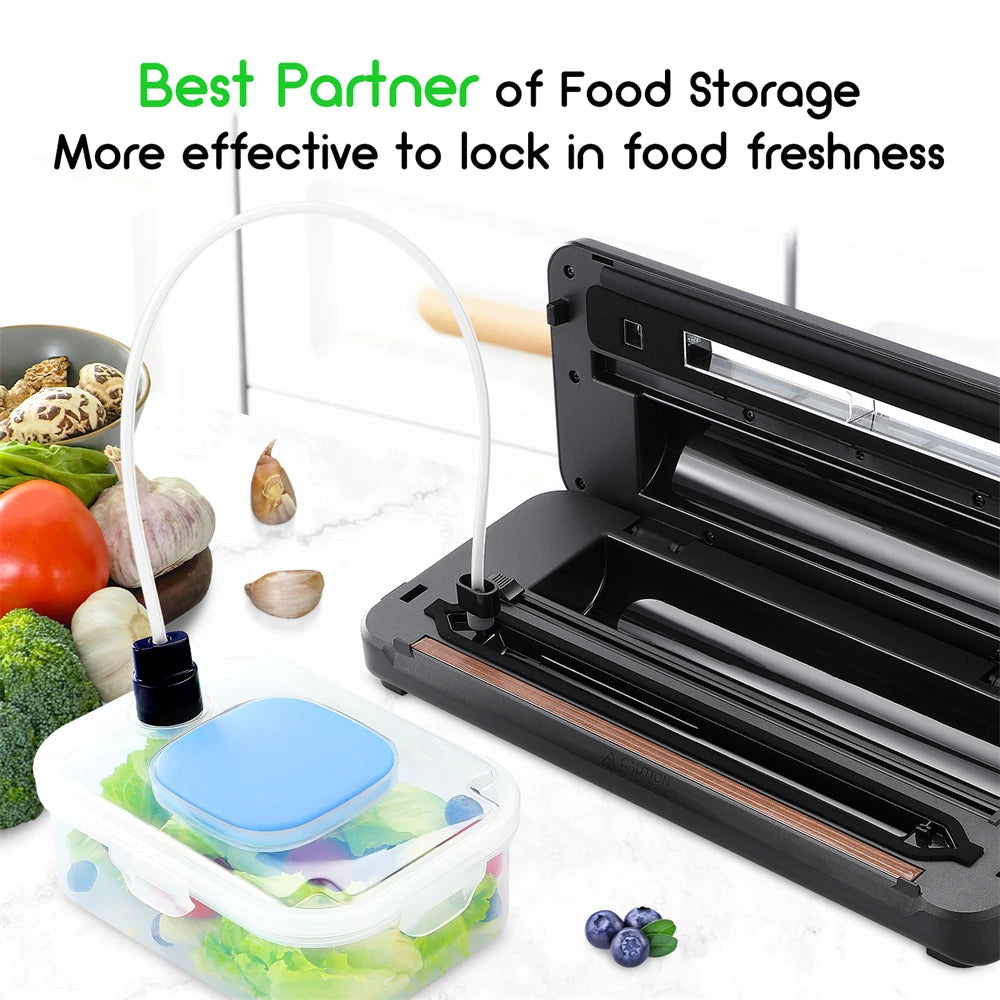 Inkbird Food Vacuum Sealer Machine Ink-Vs03 80kpa Strong