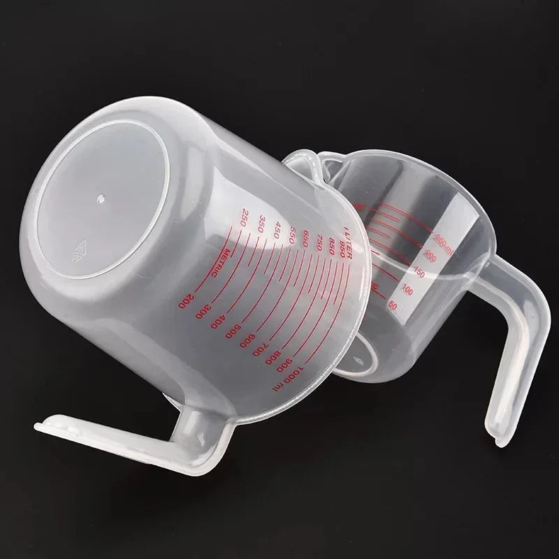 3pcs Kits Baking Liquid Measuring Cups Pvc Scale