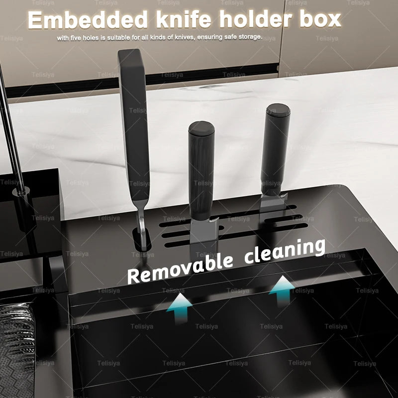 Modern Sinks Stainless Steel Sink Extra Large Slot