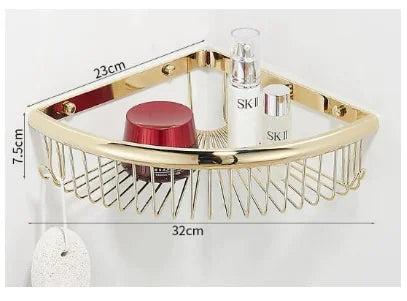 Bathroom Bathroom Shelf Gold Paper Holder Towel Bar