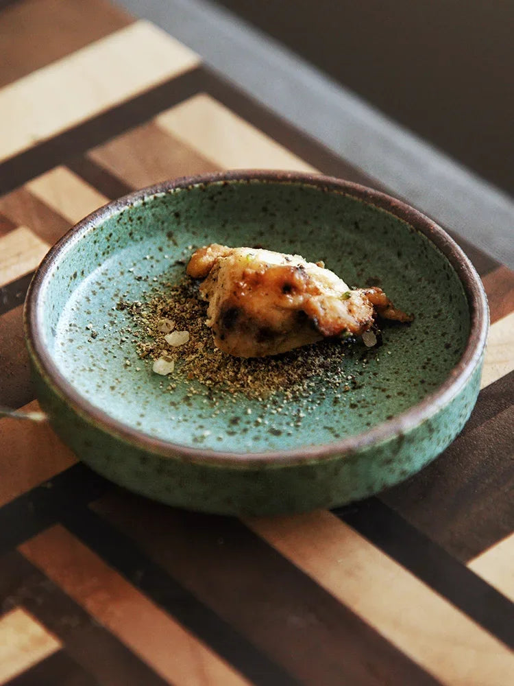 Ceramic Tableware Restaurant Clay Small Dish Rice Bowl