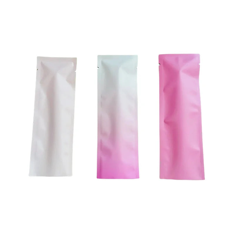 100pc Small Heat Sealable Foil Bags Colors Mylar