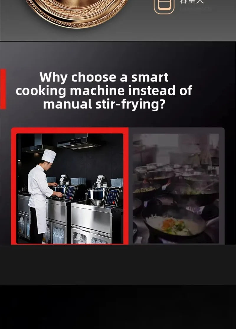 Automatic Cooking Machine Smart Chef Cooker Auto Mixing