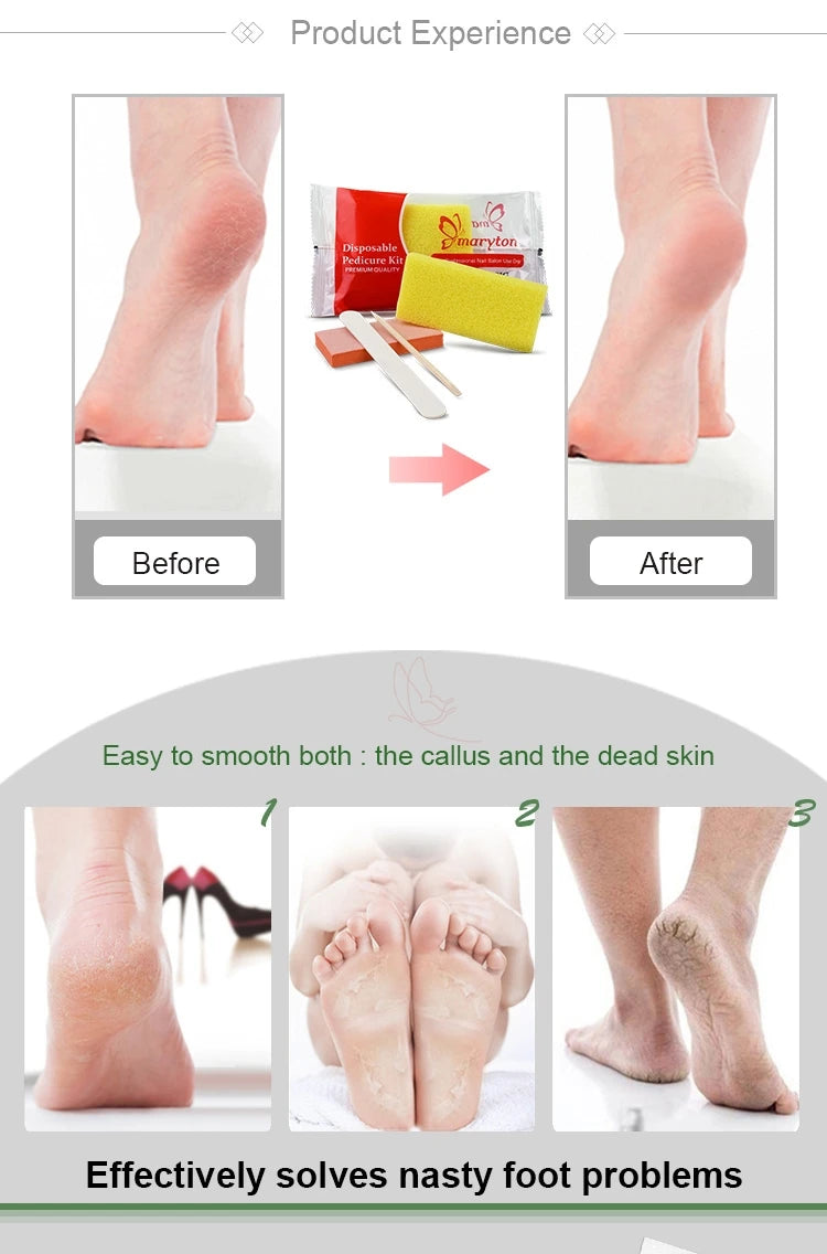 800 Sets/Carton Disposable Pedicure Kits Nail Sets Sand